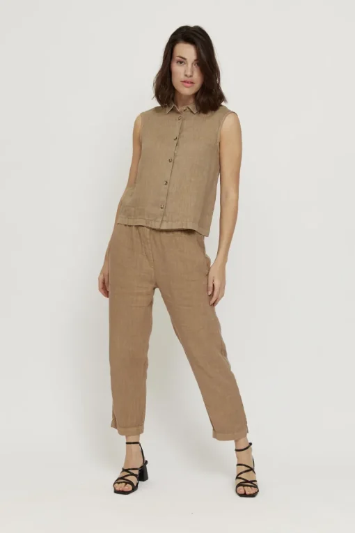 Dina Sleeveless Blouse<Mazine Shop
