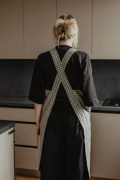 Dirvolira Apron<Laume linen Cheap