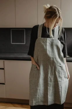 Dirvolira Apron<Laume linen Cheap
