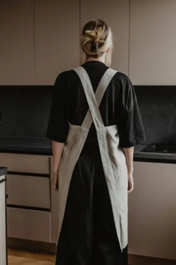 Dirvolira Apron<Laume linen Cheap