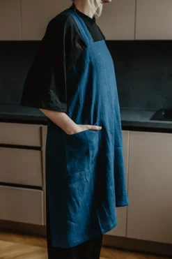 Dirvolira Apron<Laume linen Cheap