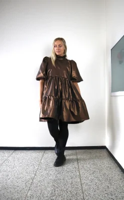 Dishy Mekko Ruskea Kiilto<Miia Halmesmaa Sale