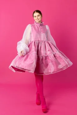 Dishy Mekko Sokerikuorrutus Pinkki<Miia Halmesmaa New
