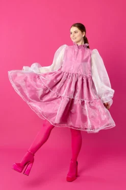 Dishy Mekko Sokerikuorrutus Pinkki<Miia Halmesmaa New