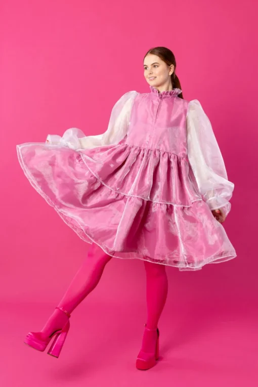 Dishy Mekko Sokerikuorrutus Pinkki<Miia Halmesmaa New