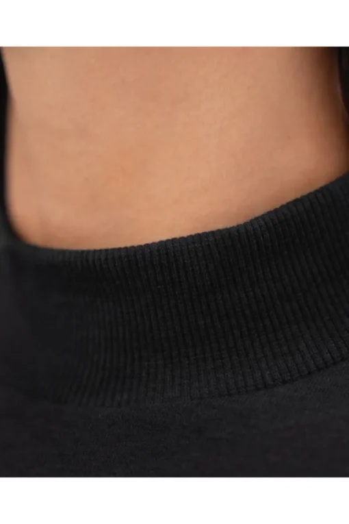 Doha DIA High Neck Sweater Black Sand<1 People Fashion