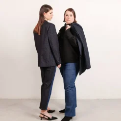Double Breasted Blazer Selvedge Denim<Studio Heijne Cheap