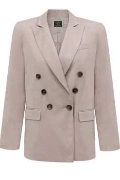 Double-breasted Bleiseri Beige<Enteliér Hot