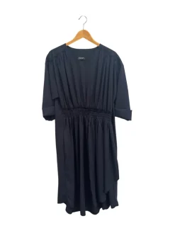 Drap Lyocell Mekko Sininen<Cecilia Sörensen Best