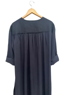 Drap Lyocell Mekko Sininen<Cecilia Sörensen Best