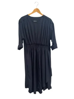Drap Lyocell Mekko Sininen<Cecilia Sörensen Best