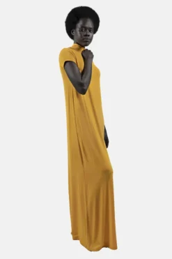 Dresden DRS Maxi Dress Fenugreek<1 People Clearance