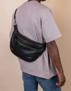 Drew Bum Bag Maxi Musta Pehmeä Nahka<O My Bag Hot