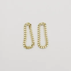 Drop Chain Nappikorvakoru<fejn jewelry Discount