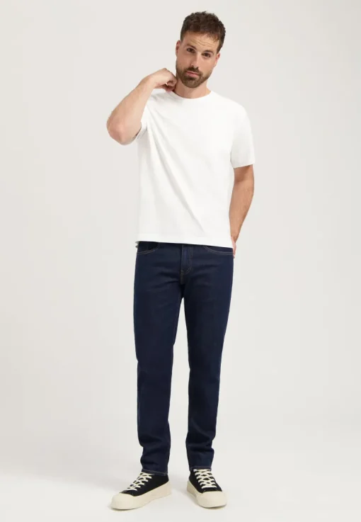 Dunn Low Tapered Jeans Strong Blue<MUD Jeans Cheap