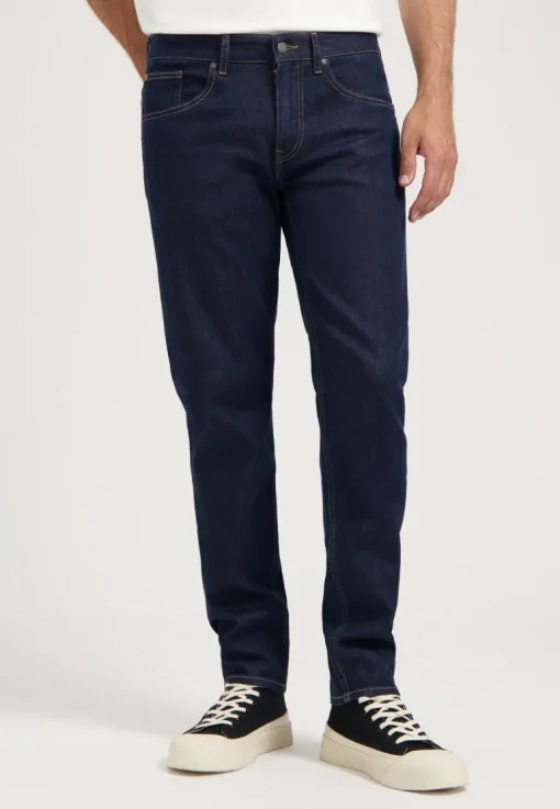 Dunn Low Tapered Jeans Strong Blue<MUD Jeans Cheap