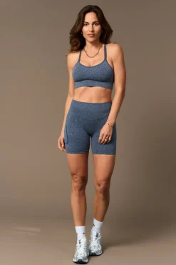 Earth Sports Bra Navy Blue<Believe Athletics Clearance