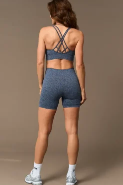 Earth Sports Bra Navy Blue<Believe Athletics Clearance