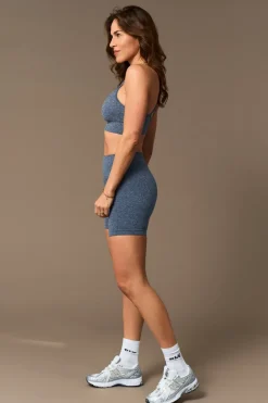 Earth Sports Bra Navy Blue<Believe Athletics Clearance