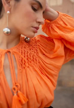 Elara Moon Blouse<Scarlett Poppies Store
