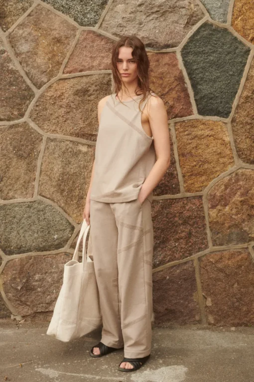 Elba Unisex Housut Beige<WAY Copenhagen Best