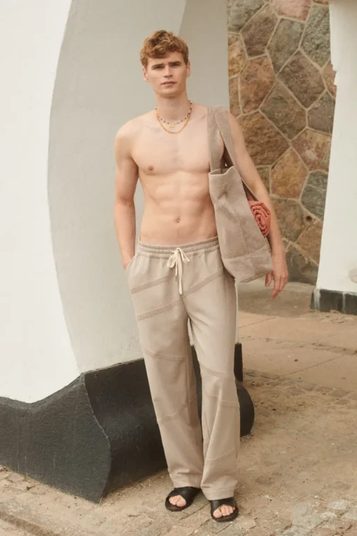Elba Unisex Housut Beige<WAY Copenhagen Best