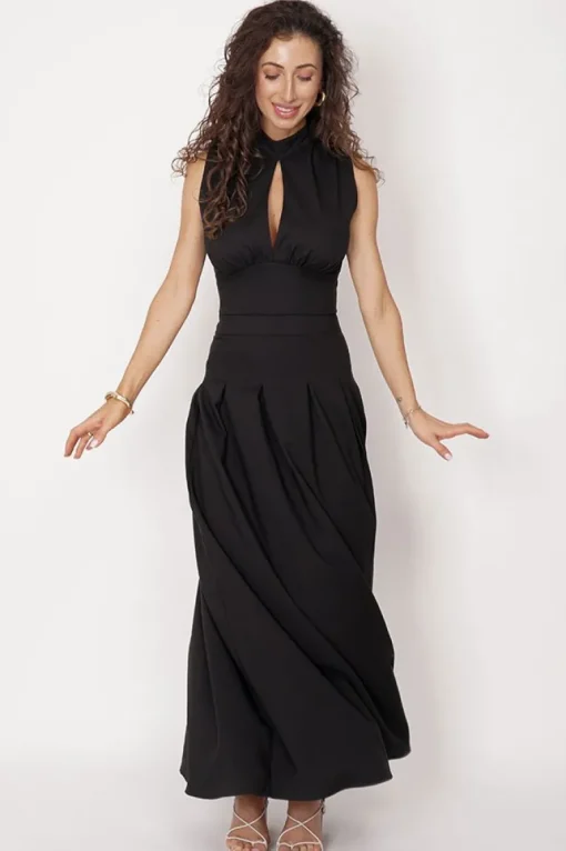 Eleonora Maxi Skirt Black<ANGELL Outlet
