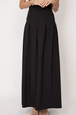 Eleonora Maxi Skirt Black<ANGELL Outlet