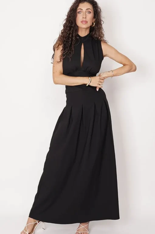 Eleonora Maxi Skirt Black<ANGELL Outlet