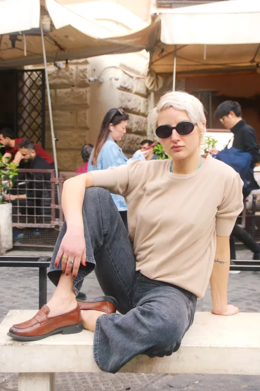 Emma Neulottu T-Paita<TENNÉ Best