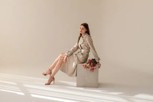 Silkki Trenssitakki Beige<Enteliér Cheap