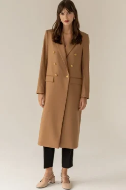 Trenssitakki Caramel<Enteliér New
