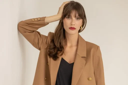 Trenssitakki Caramel<Enteliér New