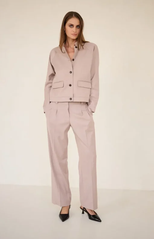 Enzo Jacket Cafe Latte<Enteliér Best Sale