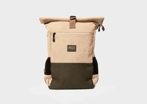 Everyday Backpack in Beige and Green<8000Kicks Hot