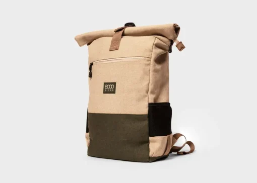 Everyday Backpack in Beige and Green<8000Kicks Hot