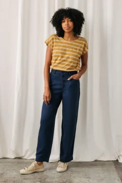 Evia T-Paita Sinapinkeltainen<TWOTHIRDS Fashion