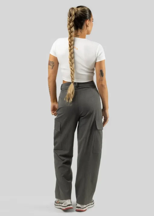 Ezra Cargo Housut Harmaa<GUAJA. Online