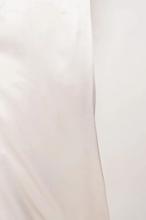 Feme Satin Skirt Champagne White<ANGELL Best