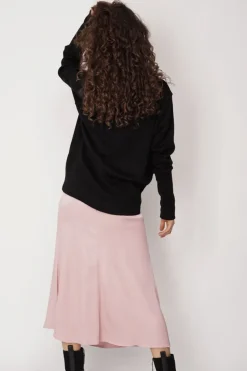 Feme Satin Skirt Light Pink<ANGELL Best