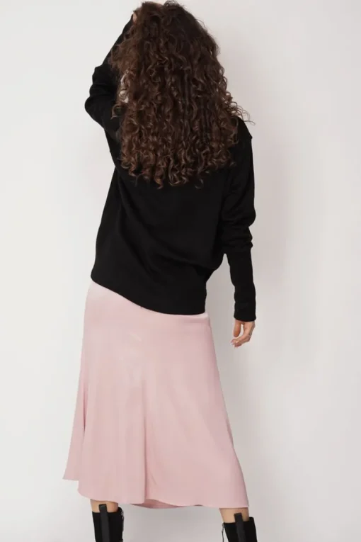 Feme Satin Skirt Light Pink<ANGELL Best