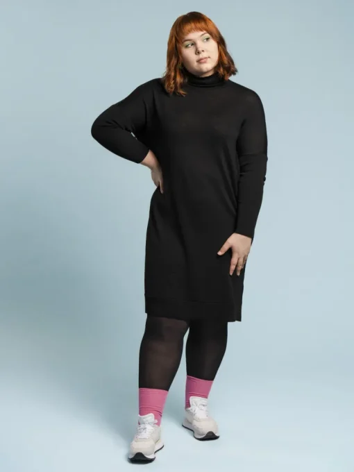 Filipa Merino Neulemekko Musta<Aarrelabel Discount