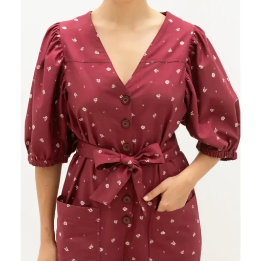 Fiori Jumpsuit Red<Clotsy Brand Clearance