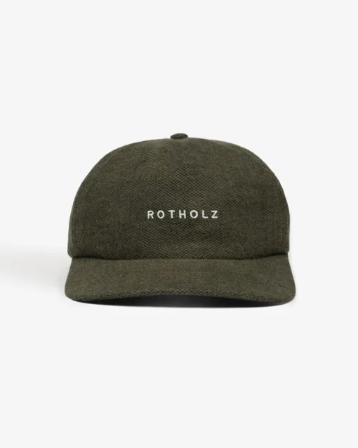 Flannel Floppy Cap Moss Green<Rotholz Best