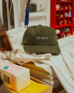 Flannel Floppy Cap Moss Green<Rotholz Best