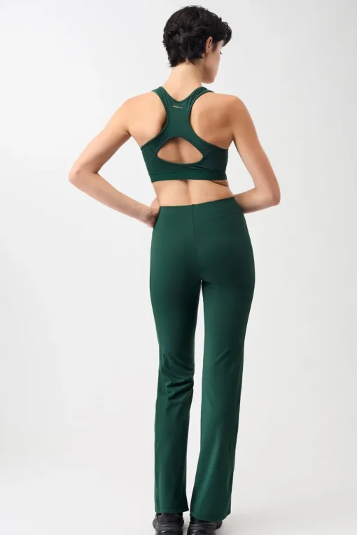 Flared Workout Pants Seaweed<MANDALA Outlet