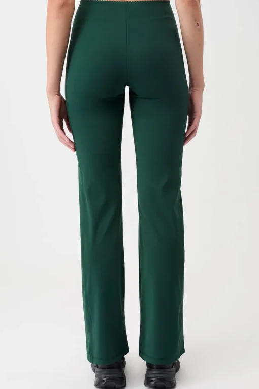 Flared Workout Pants Seaweed<MANDALA Outlet