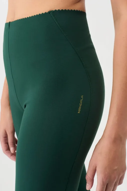 Flared Workout Pants Seaweed<MANDALA Outlet