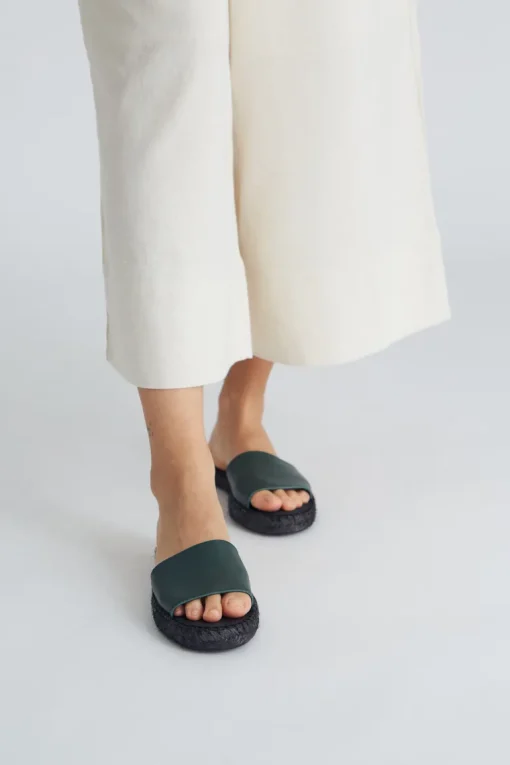 Flats Vihreä<JUTELAUNE Fashion