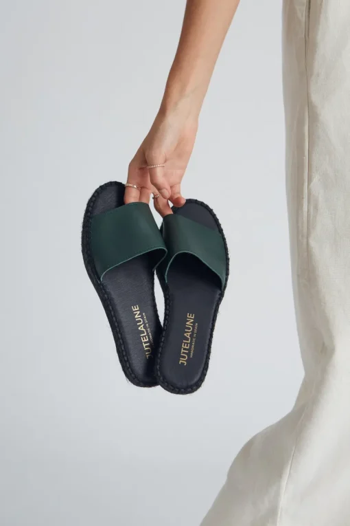Flats Vihreä<JUTELAUNE Fashion